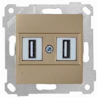 RİTA MEK TUŞ DATA PRİZİ 2*USB DORE 1